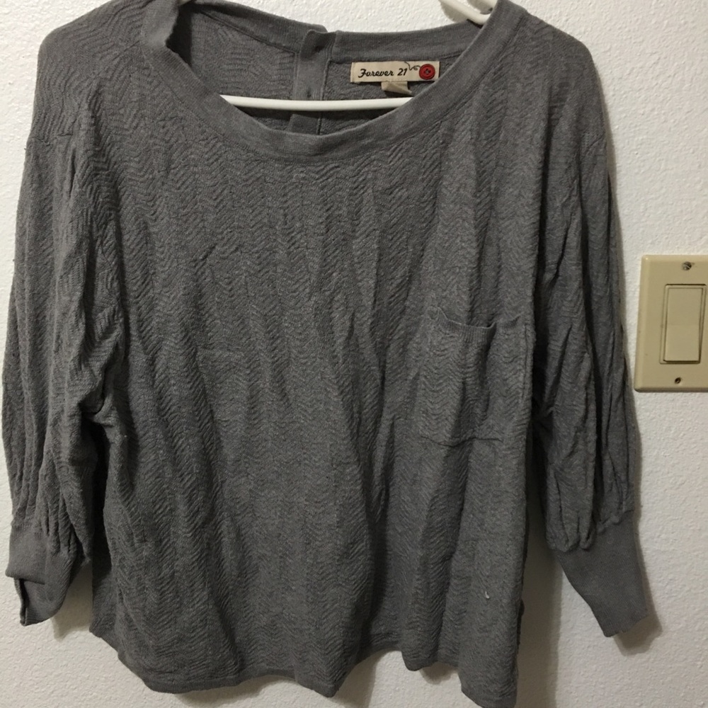 Drop shoulder top